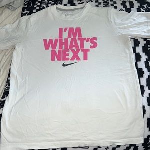 women’s nike shirt. XL fits more as a large